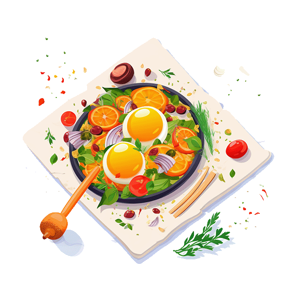 A plated meal